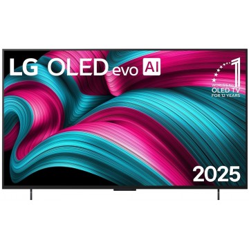 LG Smart Τηλεόραση 42" 4K UHD OLED evo AI C5 HDR (2025) OLED42C55LA